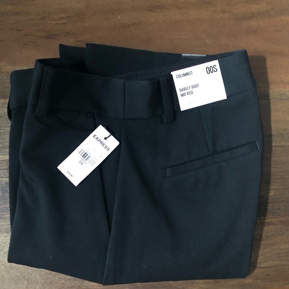 Express Columnist Barely Boot Midrise Pants - Picture 6 of 8